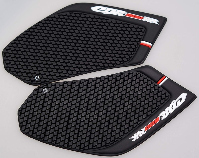 REVSOSTAR Motorcycle Tank Side Traction Pad, Anti Slip sticker,Gas Tank Pad, Traction Side, Fuel Knee Grip Decal for CBR 600RR 2003-2006 - Image 2